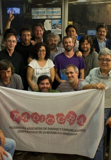 Medios cooperativos respaldan a los trabajadores de Tiempo Argentino