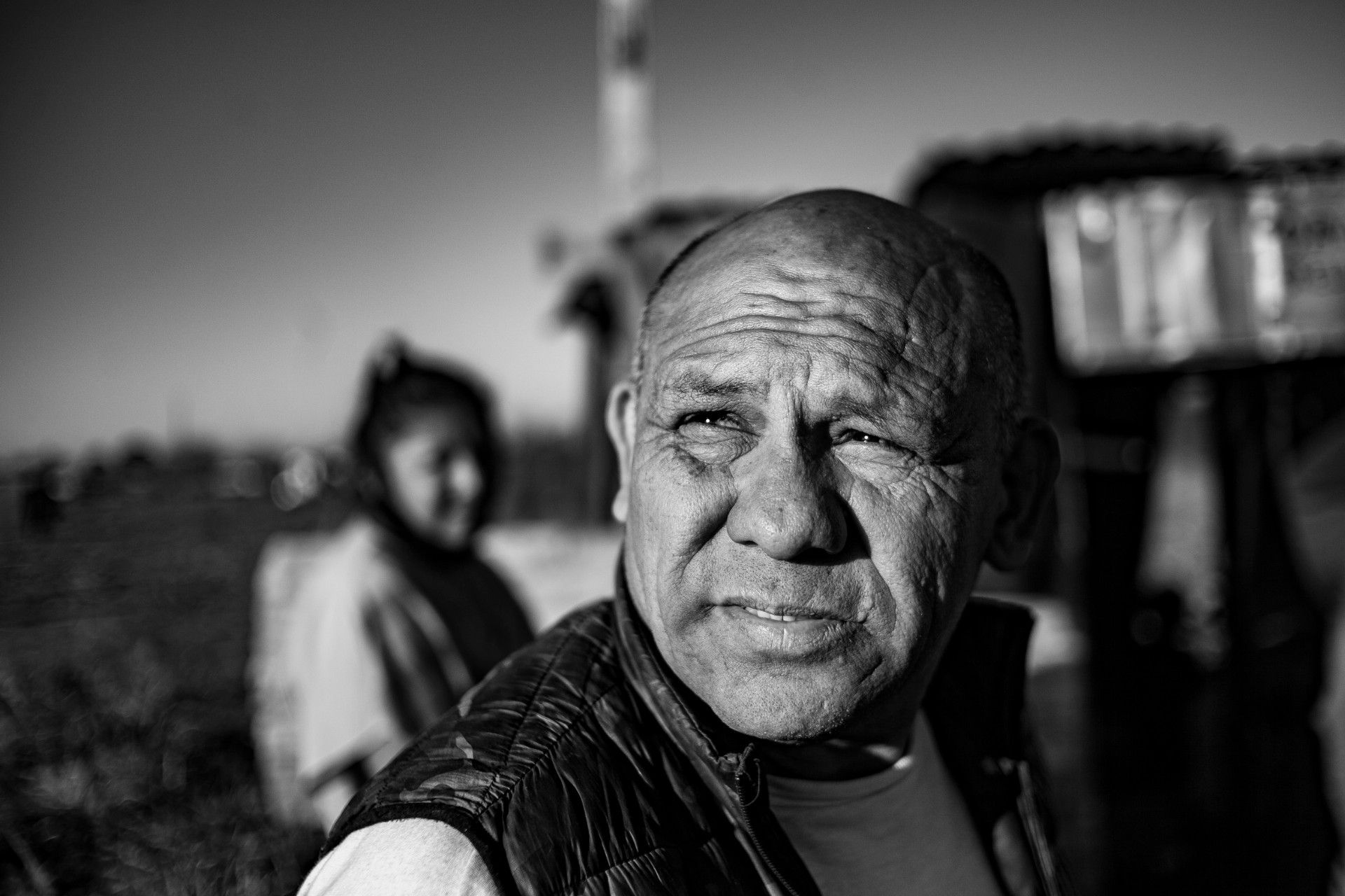 Luis (50) vino con su familia desde Santiago del Estero hace una década. Tiene una discapacidad. Nunca pudo alquilarse una casa ni comprarse un terreno. 
